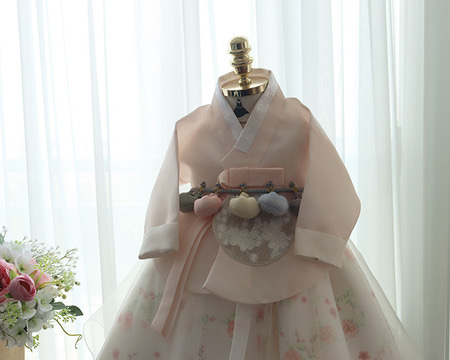 [돌드레스대여]마미오뜨  들꽃 한복 드레스